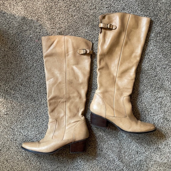 Matisse Shoes - Matisse Leather Knee-high Boots - Size 10